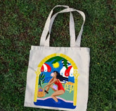 Tote Bag x Pamela Mansour zéro déchet - Beirut Edition limitée